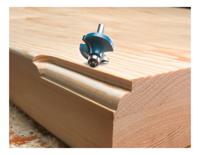 Kwartrondprofielfrees HM aanloopkogellager 25.4 mm blister KWB - Kwb - thumbnail