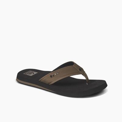 REEF The Layback Slipper Heren Black/Tan 13 REEF The Layback Slipper Heren Black/Tan 13