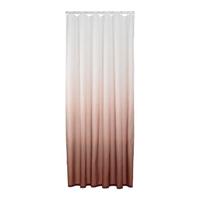 Sealskin Douchegordijn Blend 180x200 cm Polyester Donkerroze / Wit - thumbnail