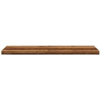 Wandschappen 4 st 40x30x1,5 cm bewerkt hout oud houtkleurig - thumbnail