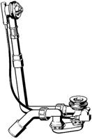 Viega Multiplex badafvoercombinatie inbouwdeel - thumbnail