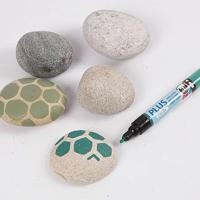 Creativ Company Plus color acrylstiften acrylverf marker, 18st. - thumbnail