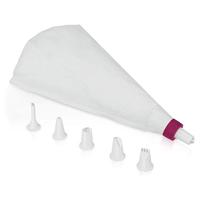 Metaltex Spuitzak 23cm + 6 spuitmondjes - thumbnail