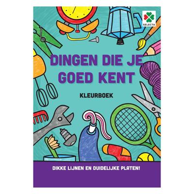 Selecta Dingen die je goed kent kleurboek