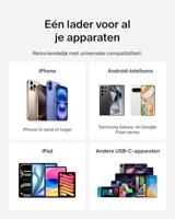 Kabel USB naar Lightning Belkin WCA012KQWH Wit - thumbnail