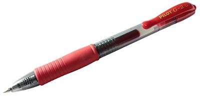 Gelpen Pilot G-2 07 Rood 0,4 mm (12 Stuks) Gelpen Pilot G-2 07 Rood 0,4 mm (12 Stuks)