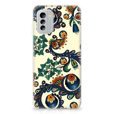 Siliconen Hoesje Nokia G60 Barok Flower Siliconen Hoesje Nokia G60 Barok Flower
