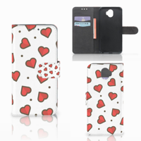 Wiko Wim Telefoon Hoesje Hearts - thumbnail