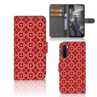 OnePlus Nord | Telefoon Hoesje | Batik Rood OnePlus Nord | Telefoon Hoesje | Batik Rood