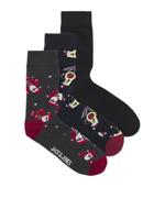 Jack & Jones Kerst Sokken Giftbox 3-pack JACMERRY X-MAS-one size - thumbnail