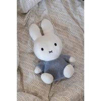 Nijntje fluffy knuffel 35 cm blauw - thumbnail