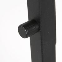 Steinhauer VloerlampStang zwart met bamboe kap - 3705ZW - thumbnail