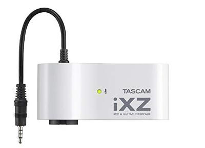 Tascam iXZ Microfoon & gitaar interface Tascam iXZ Microfoon & gitaar interface
