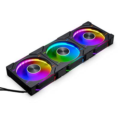 Phanteks D30 PWM Regular Airflow D-RGB PC-ventilator Zwart (b x h x d) 120 x 120 x 30 mm Phanteks D30 PWM Regular Airflow D-RGB PC-ventilator Zwart (b x h x d) 120 x 120 x 30 mm