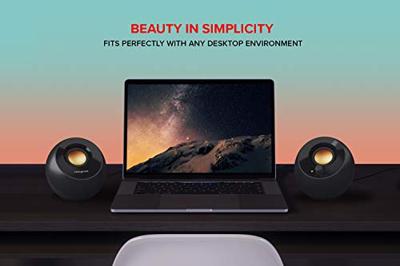 Speakers Creative Technology Creative Pebble Plus Zwart - thumbnail