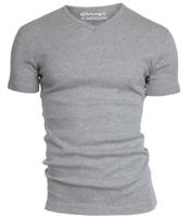 Garage T-Shirt V-neck semi bodyfit light grey (art 0302) - thumbnail
