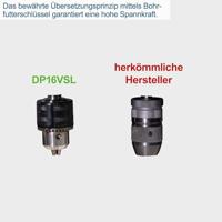 Scheppach Tafelboormachine DP16VLS 500W snelspanboorkop 3 tot 16mm 600 - 2600 rpm - thumbnail