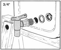 Proma 411 199 (393141 0330) Afvoerkraan Geschikt voor Etsstation 141060 1 stuk(s) - thumbnail