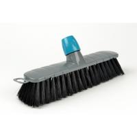 Linea kamerbezem 28cm kunststof zwart - thumbnail