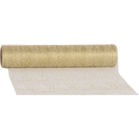 Tafelloper | papier | 28cm | 5m | Shiny | goud | 1 stuks - thumbnail