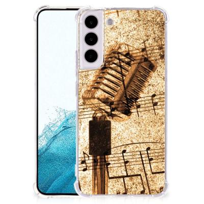 Samsung Galaxy S22 Plus Anti-shock Hoesje met foto Bladmuziek Samsung Galaxy S22 Plus Anti-shock Hoesje met foto Bladmuziek