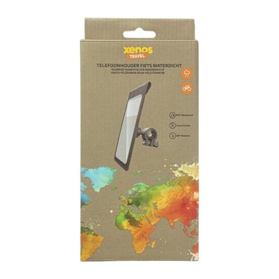 Waterdichte telefoonhouder voor fiets - zwart