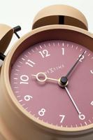 Tafelwekker 12 x 14 x 6 cm - Metaal - NeXtime "Golden Hour" - thumbnail