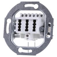 Merten 465236 TAE-contactdoos Inzetstuk Wit 1 stuk(s)