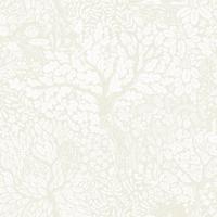 Dutch Wallcoverings Hjärterum - Olle - Wit - thumbnail