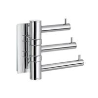 Handdoekhouder Trio Smedbo Pool 12x9,5 cm Chroom - thumbnail
