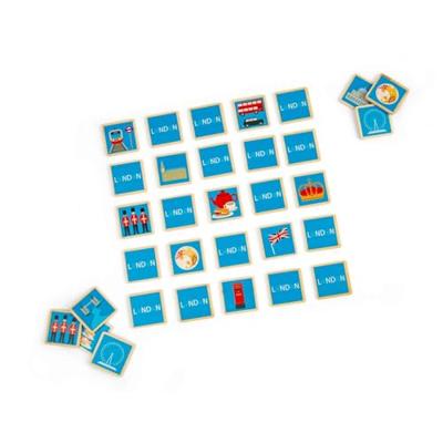 Bigjigs houten londen memo spel Bigjigs houten londen memo spel