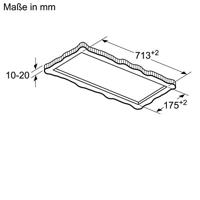 Siemens LZ21JXC51 cleanAir Plus recirculatie startset RVS - thumbnail
