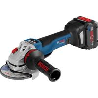 Bosch Blauw GWS 18V-10 PSC Accu Haakse Slijper | 2 x 5.5 Ah accu + Snellader | In L-Boxx 136 06019G3F0E - thumbnail