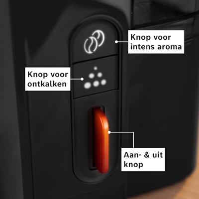Bosch TKA4M233 Koffiefilter apparaat Zwart