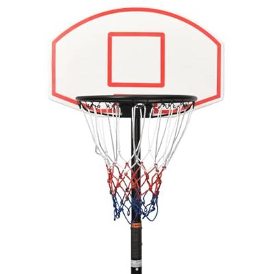 Basketbalstandaard 216-250 cm polyetheen wit - thumbnail