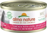 Almo Nature HFC Natural kattenvoer kip & lever 70g - thumbnail