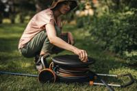 Fiskars Slanghaspel M met Wielen incl. 20 m Tuinslang - 1071639 - thumbnail