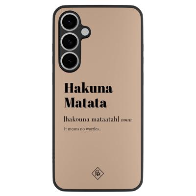 Samsung Galaxy S24 FE hoesje - Hakuna matata