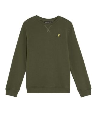Lyle & Scott winter sweater jongens - donker groen