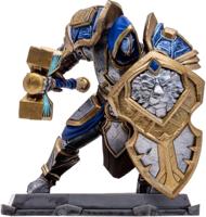 Warcraft Action Figure - Human Paladin/Warrior - thumbnail