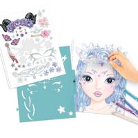 TOPModel - Create Your Fantasy Face Colouring Book (0411240) - thumbnail