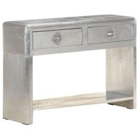 VidaXL Dressoir luchtvaartstijl 110x35x75 cm metaal - thumbnail