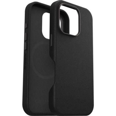 Otterbox Symmetry iPhone 16 Pro Cactus leren hoesje - Magsafe Backcover - Noir Ash