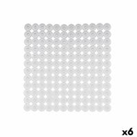 Antislipmat voor in de douche Berilo Transparant PVC 54 x 54 x 1 cm (6 Stuks) - thumbnail