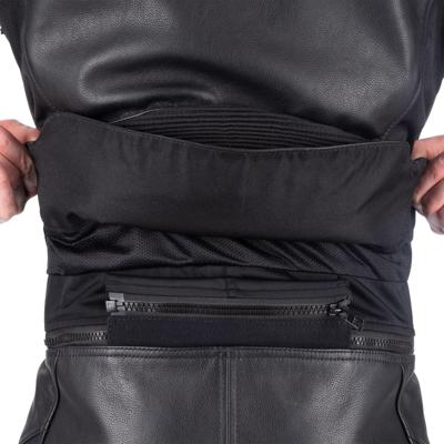 ARMR Leren jas "raiden 3.0" van leather jacket raide 3.0 ms black/red gr. m