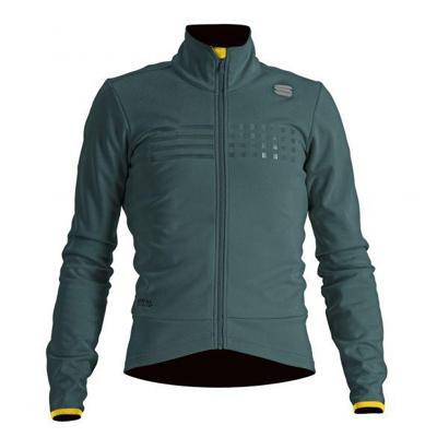 Sportful Tempo fietsjas lange mouw groen heren M Sportful Tempo fietsjas lange mouw groen heren M