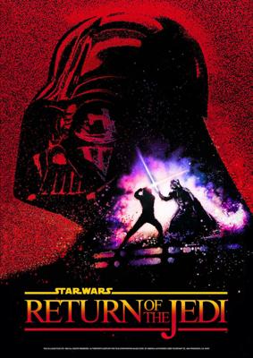 Poster- Star Wars Return of the Jedi, Originele Filmposter, Premium Print, Professioneel Fotopapier