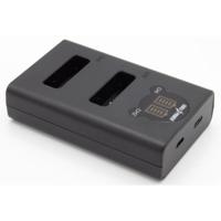 ChiliPower Canon NB-13L dubbellader voor 2 camera accu's (tegelijk) - thumbnail