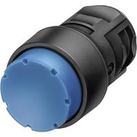 Siemens 3SB20010LE01 Siemens Dig.Industr. Verlichte druktoets Kunststof frontring, Hoog Knop Zwart, Groen 1 stuk(s) - thumbnail