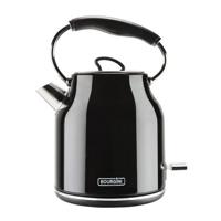 Bourgini Retro Waterkoker 1.7L 2200W Zwart - thumbnail